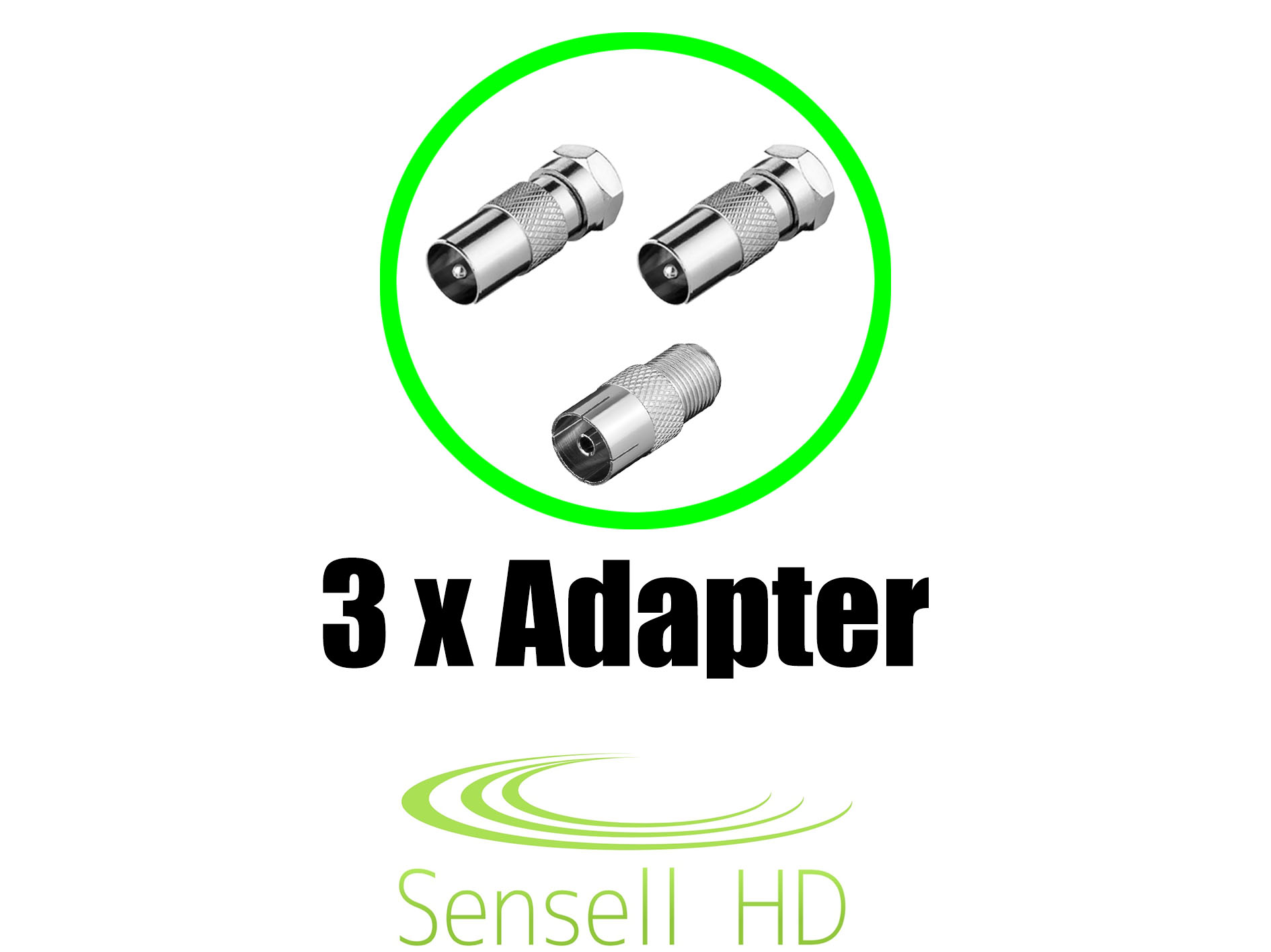 TV-Splitter Set 1 Zu 2 – Koaxialkabel-Verteiler F Produktbild-Vorschau 9